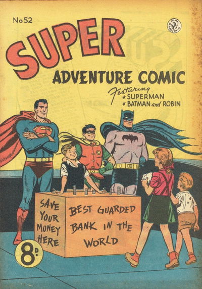 Super Adventure Comic (Colour Comics, 1950 series) #52 [October 1954]