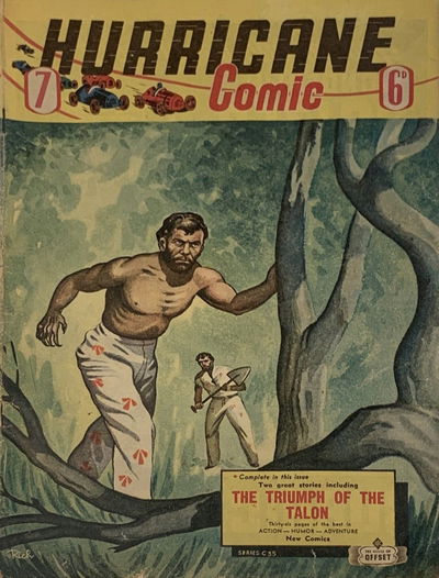 Hurricane Comic (OPC, 1946 series) #7 [C35] (1947) [1947?]