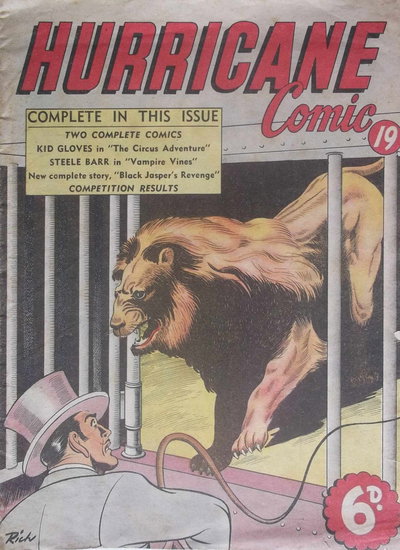 Hurricane Comic  #19 [C47] ([May 1948?])