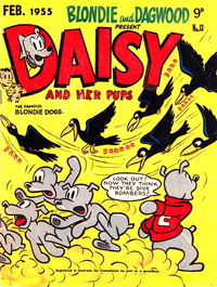 Blondie and Dagwood Present Daisy and Her Pups  #13 (February 1955)