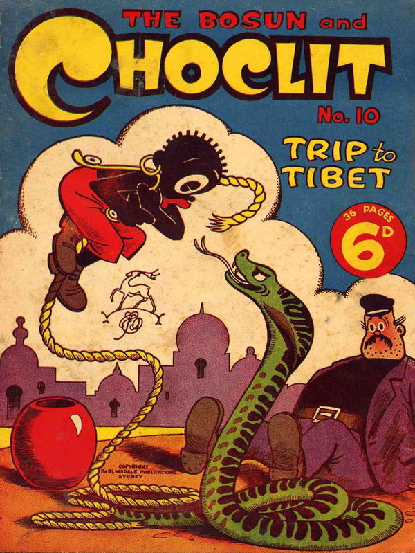 The Bosun and Choclit Funnies (Elmsdale Publications, 1946 series) #10 [1947?]