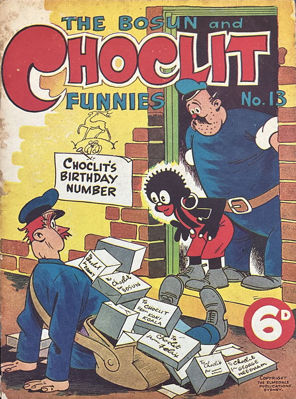 The Bosun and Choclit Funnies (Elmsdale Publications, 1946 series) #13 ([1947?])