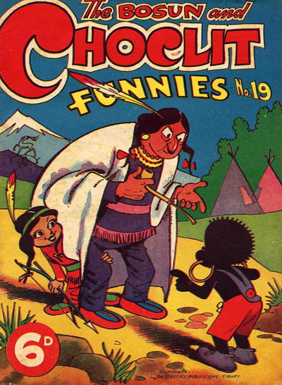 The Bosun and Choclit Funnies (Elmsdale Publications, 1946 series) #19 [1947?]