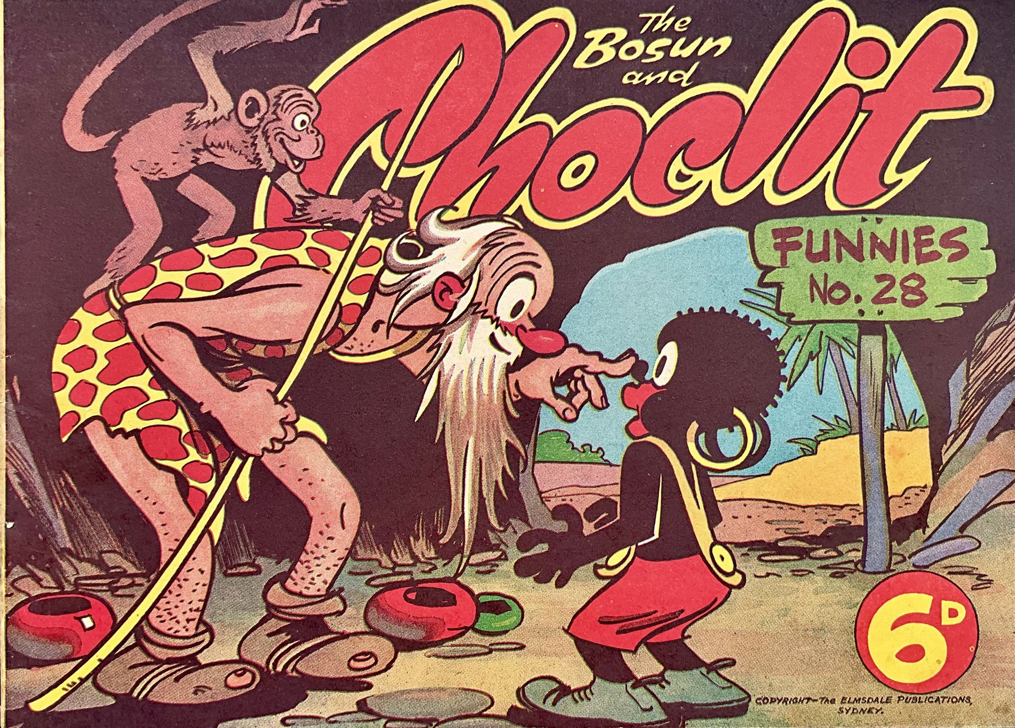 The Bosun and Choclit Funnies (Elmsdale Publications, 1946 series) #28 ([September 1948?])