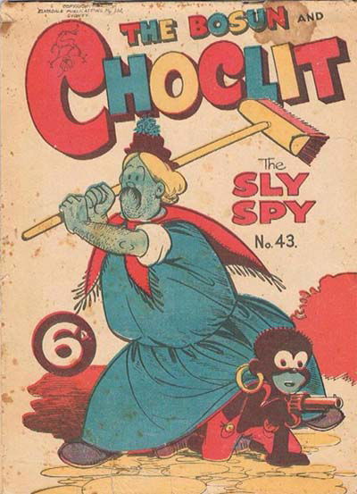 The Bosun and Choclit Funnies (Elmsdale Publications, 1946 series) #43 [1949?]