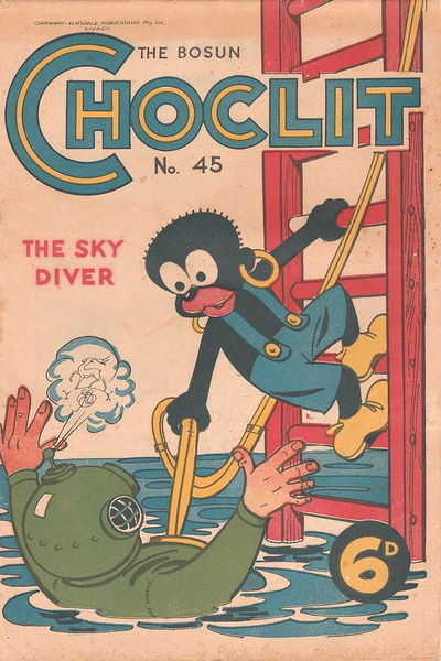 The Bosun and Choclit Funnies (Elmsdale Publications, 1946 series) #45 [July 1950?]