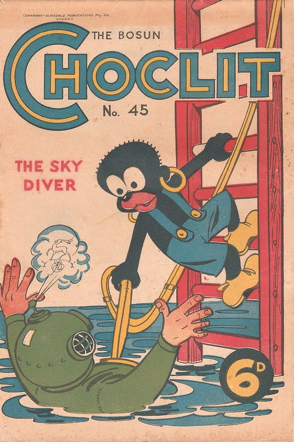 The Bosun and Choclit Funnies (Elmsdale Publications, 1946 series) #45 ([July 1950?])