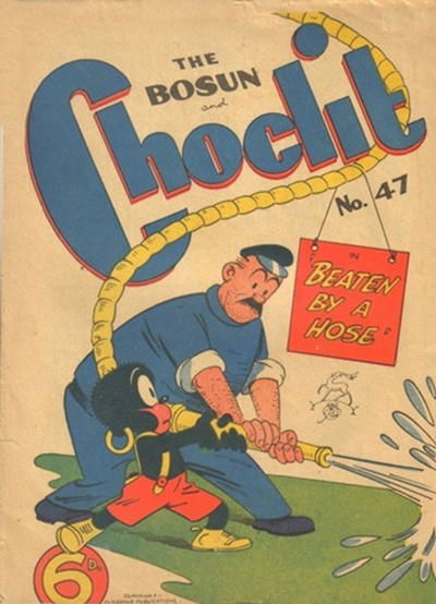 The Bosun and Choclit Funnies (Elmsdale Publications, 1946 series) #47 [September 1950?]