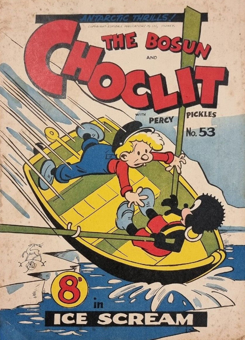 The Bosun and Choclit Funnies (Elmsdale Publications, 1946 series) #53 ([March 1951?])