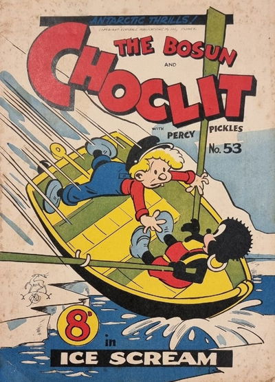 The Bosun and Choclit Funnies (Elmsdale Publications, 1946 series) #53 [March 1951?]