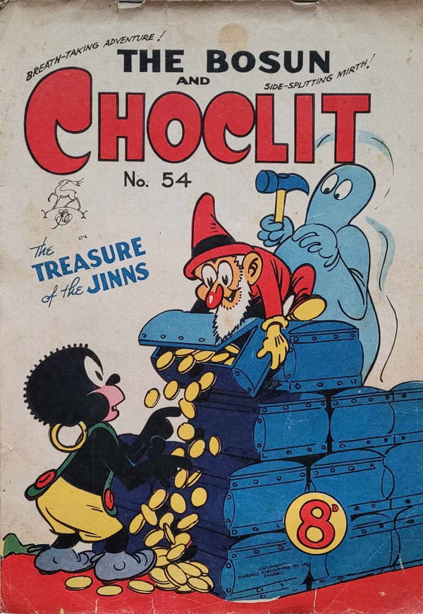 The Bosun and Choclit Funnies (Elmsdale Publications, 1946 series) #54 ([April 1951?])