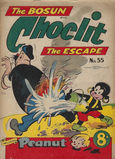 The Bosun and Choclit Funnies (Elmsdale Publications, 1946 series) #55 [May 1951?]