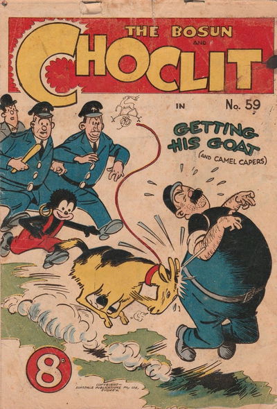 The Bosun and Choclit Funnies (Elmsdale Publications, 1946 series) #59 [September 1951?]