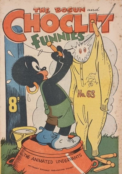 The Bosun and Choclit Funnies (Elmsdale Publications, 1946 series) #63 [April 1952]