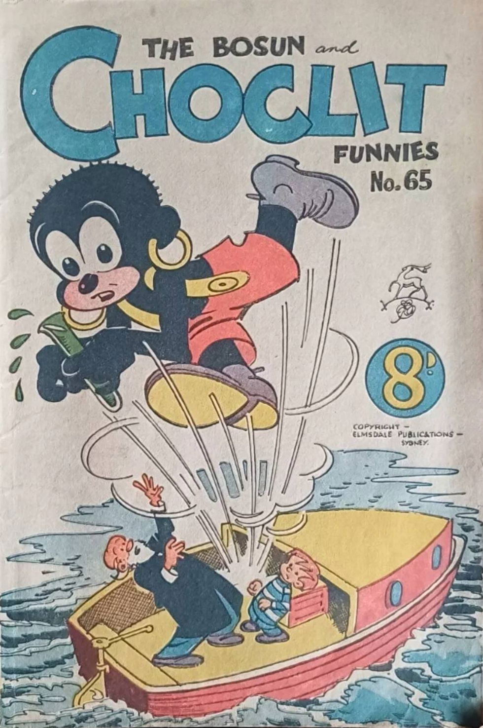 The Bosun and Choclit Funnies (Elmsdale Publications, 1946 series) #65 ([June 1952?])