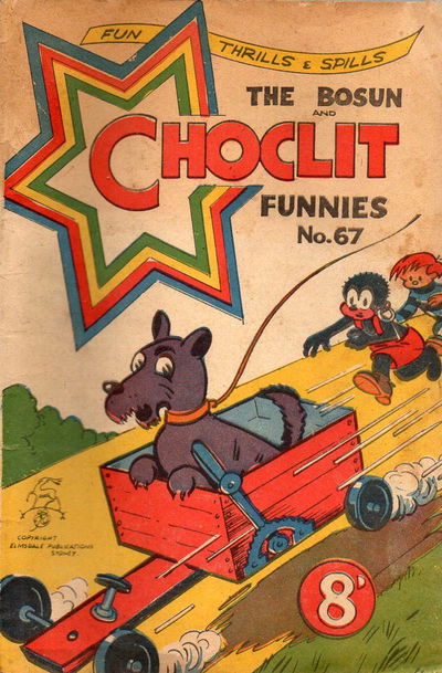 The Bosun and Choclit Funnies (Elmsdale Publications, 1946 series) #67 — The Bosun and Choclit Funnies [August 1952?]