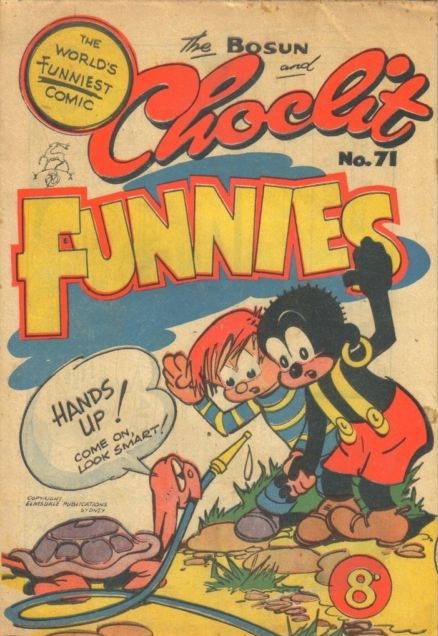 The Bosun and Choclit Funnies (Elmsdale Publications, 1946 series) #71 ([December 1952?])