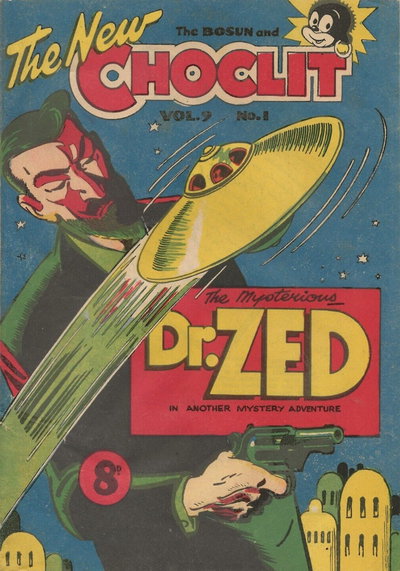 The Bosun and Choclit Funnies  v9#1 ([February 1954?])