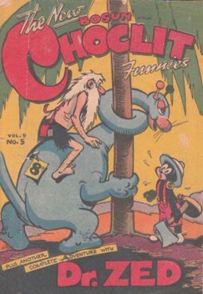 The Bosun and Choclit Funnies (Elmsdale Publications, 1946 series) v9#5 ([1954?]) —The New Bosun and Choclit Funnies