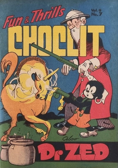 The Bosun and Choclit Funnies  v9#7 ([1954?])