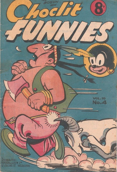 The Bosun and Choclit Funnies  v10#4 ([1955?])