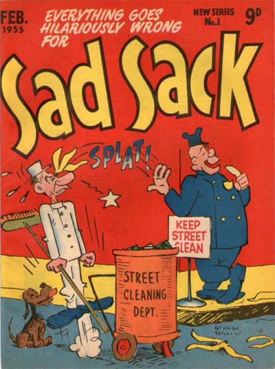 Sad Sack  #1 (February 1955)