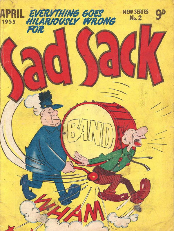 Sad Sack (Approved, 1955 series) #2 (April 1955)