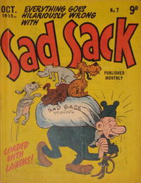 Sad Sack (Approved, 1955 series) #7 (October 1955)