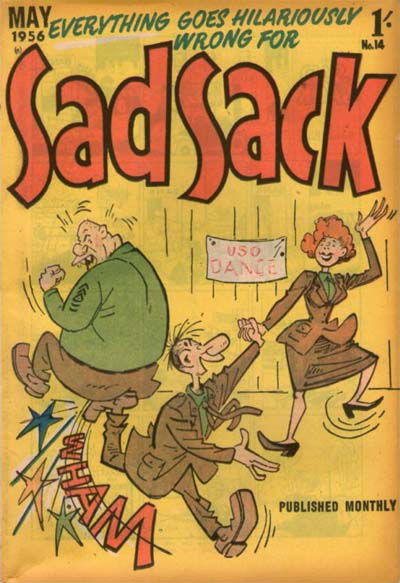 Sad Sack (Approved, 1955 series) #14 (May 1956)