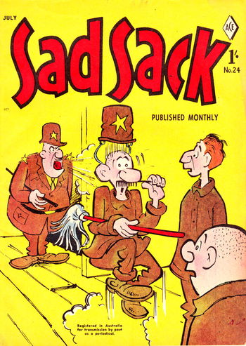 Sad Sack (Junior Readers, 1956 series) #24 (July 1958)