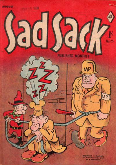 Sad Sack (Junior Readers, 1956 series) #25 (August 1958)