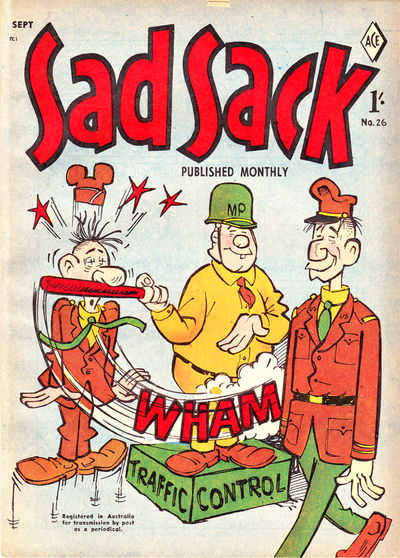 Sad Sack (Junior Readers, 1956 series) #26 (September 1958)