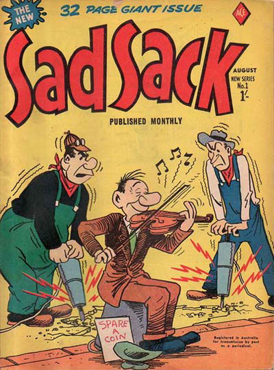 Sad Sack (Junior Readers, 1956 series) #1 (August 1956) —The New Sad Sack