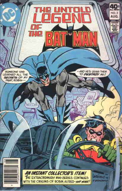 The Untold Legend of the Batman  #2 (August 1980)