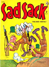 Sad Sack (Junior Readers, 1956 series)  #9 (April 1957)