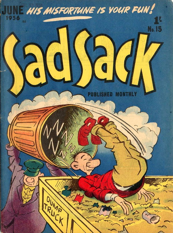 Sad Sack (Approved, 1955 series) #15 (June 1956)