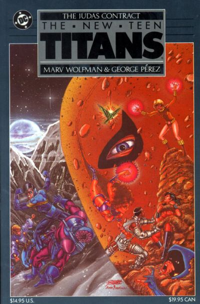 The New Teen Titans: The Judas Contract (DC, 1988 series) [nn] (1988)