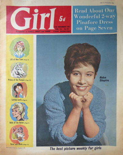 Girl (Hulton, 1951 series) v10#45 ([11 November 1961])