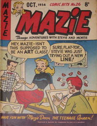 Comic Hits (Red Circle, 1952 series) #26 — Mazie October 1954