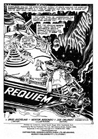 Swamp Monster (Murray, 1982?) #Second Release — Requiem (page 1)
