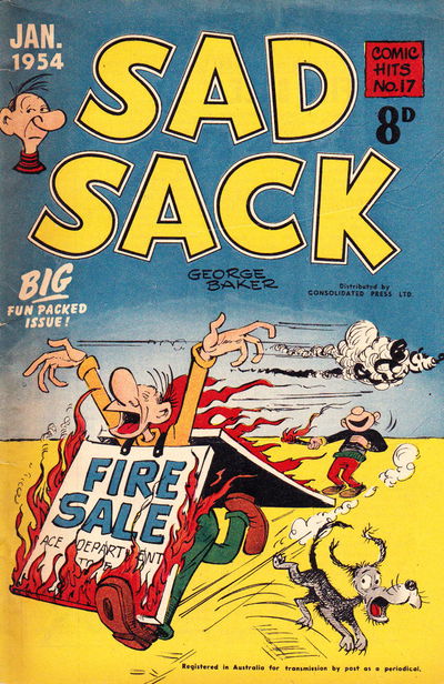 Comic Hits (Red Circle, 1952 series) #17 — Sad Sack January 1954