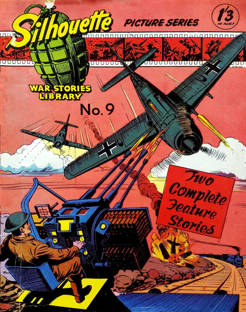 Silhouette War Stories Library (Reigate, 1961 series) #9 ([January 1962?])