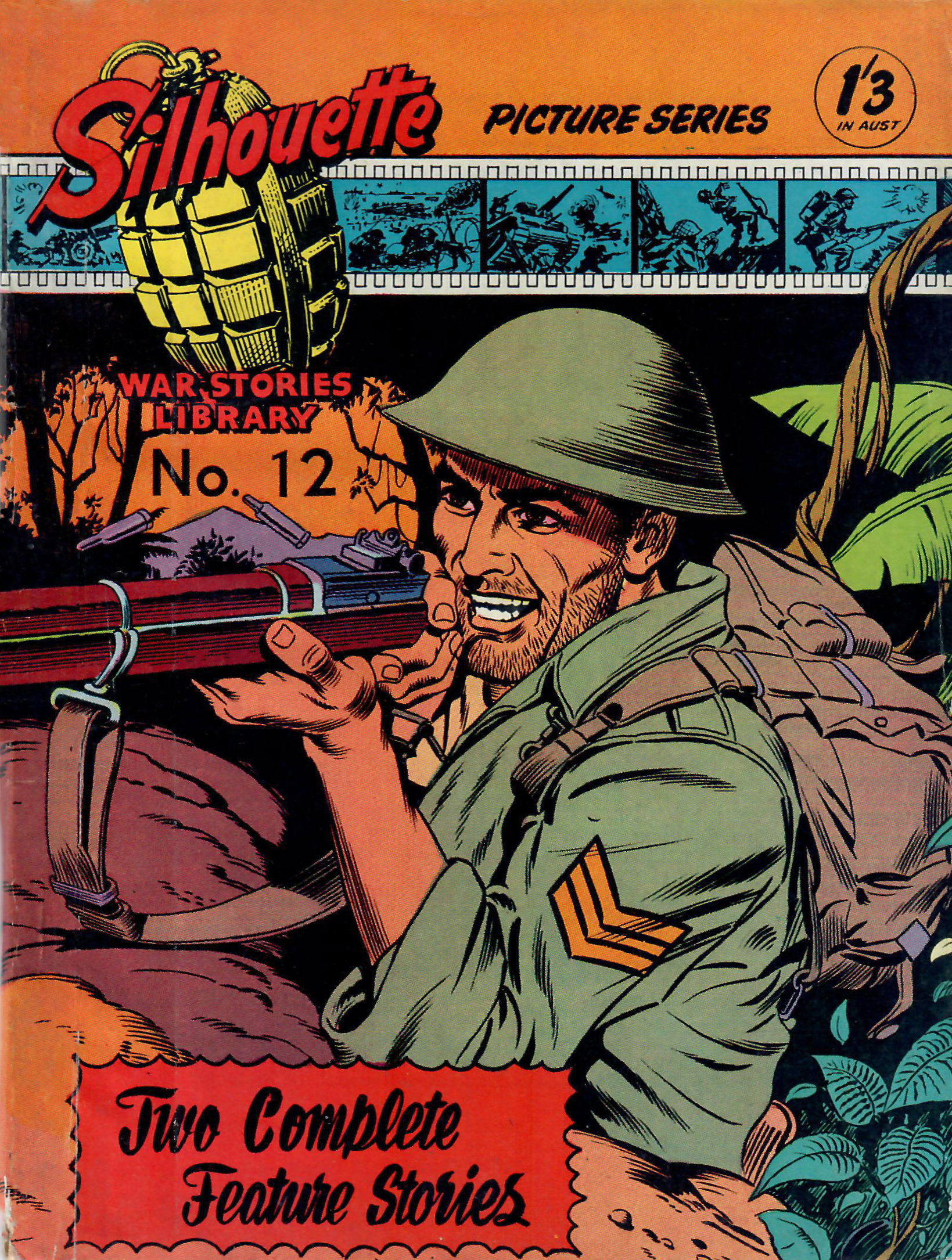 Silhouette War Stories Library (Reigate, 1961 series) #12 ([December 1959?])