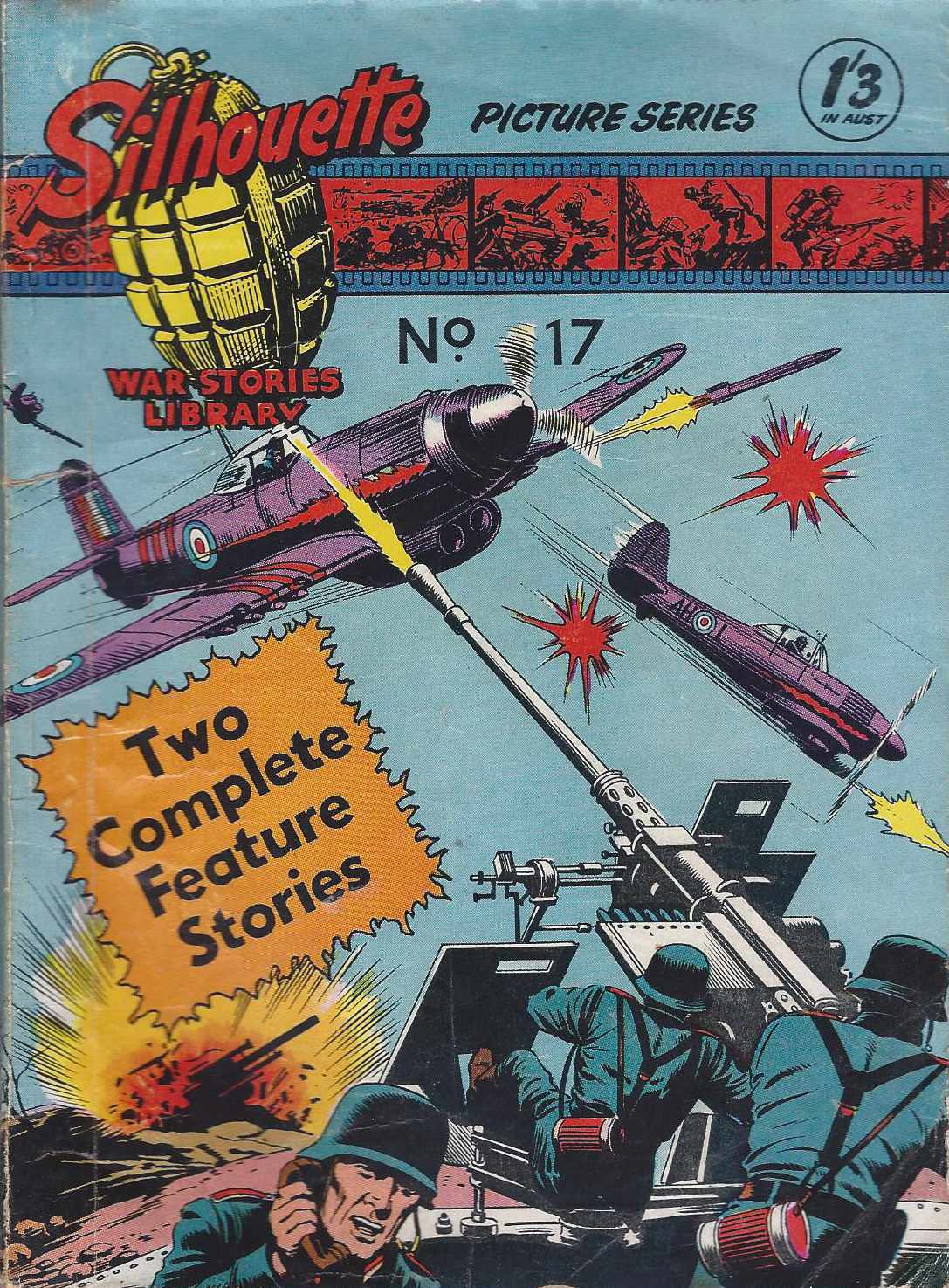 Silhouette War Stories Library (Reigate, 1961 series) #17 ([March 1960?])