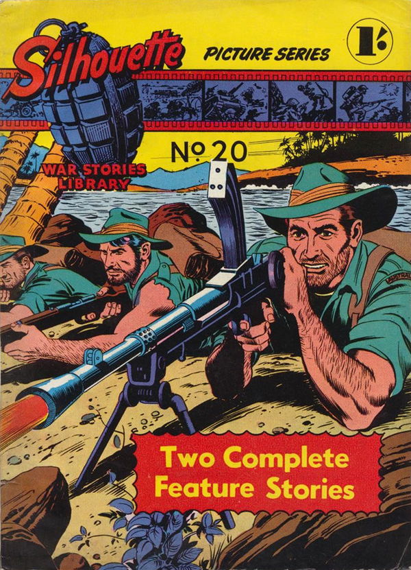 Silhouette War Stories Library (Reigate, 1961 series) #20 (December 1962)