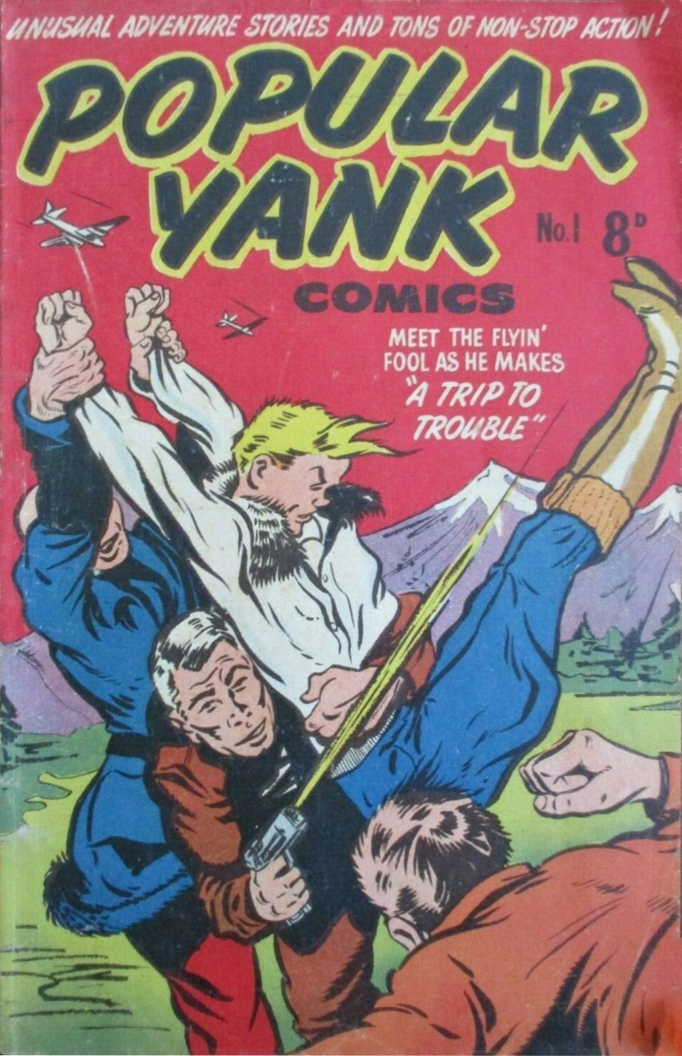 Popular Yank Comics (Rosnock, 1954 series) #1 ([January 1954?])
