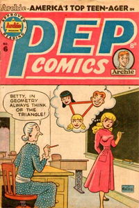 Pep Comics (HJ Edwards, 1951 series) #6 [September 1951?]