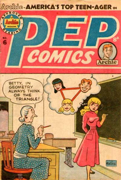 Pep Comics (HJ Edwards, 1951 series) #6 [September 1951?]