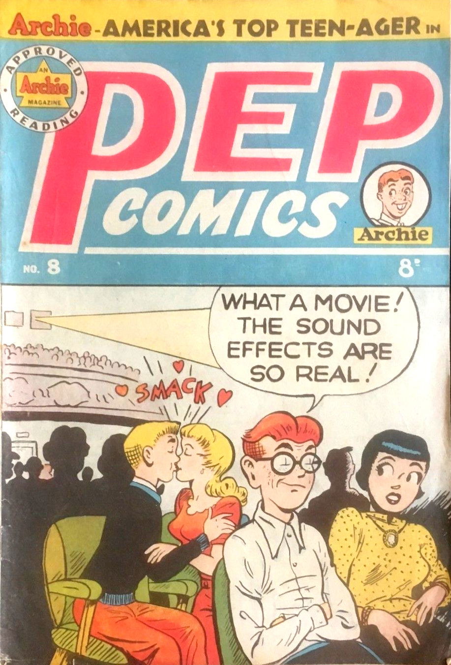 Pep Comics (HJ Edwards, 1951 series) #8 ([November 1951?])