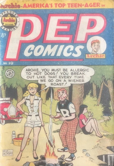 Pep Comics  #10 ([January 1952?])